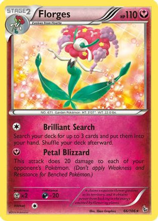 Florges - 66/106 [XY - Flashfire] Holofoil