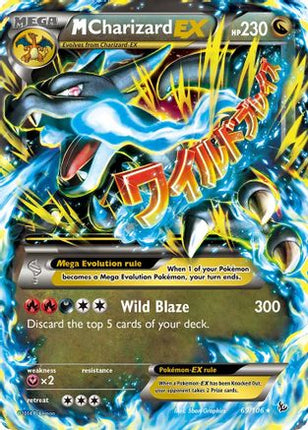 M Charizard EX (X) - 69/106 [XY - Flashfire] Holofoil