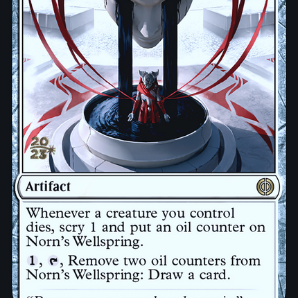 Norn's Wellspring [Phyrexia: All Will Be One Promos] Prerelease Foil