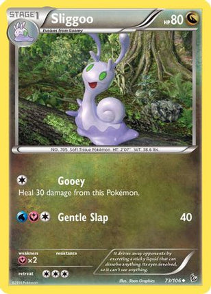 Sliggoo - 73/106 [XY - Flashfire] Reverse Holofoil