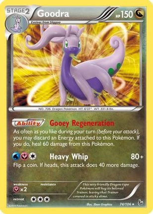 Goodra - 74/106 [XY - Flashfire] Reverse Holofoil