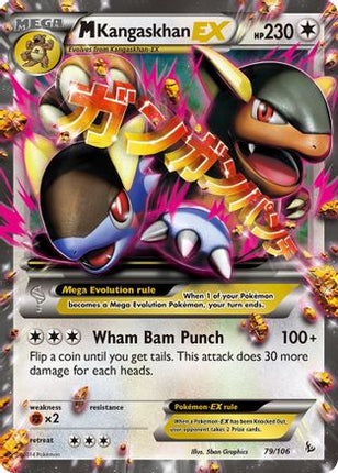 M Kangaskhan EX - 79/106 [XY - Flashfire] Holofoil