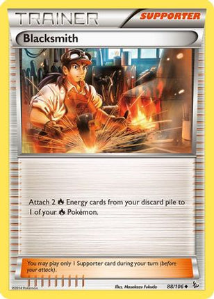 Blacksmith - 88/106 [XY - Flashfire] Reverse Holofoil