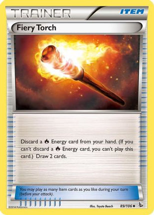 Fiery Torch - 89/106 [XY - Flashfire] Reverse Holofoil