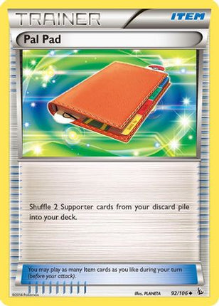 Pal Pad - 92/106 [XY - Flashfire]