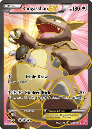 Kangaskhan EX (103 Full Art) - 103/106 [XY - Flashfire] Holofoil