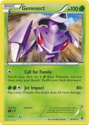 Genesect - 10/101 (BW Plasma Blast) [Deck Exclusives] Holofoil