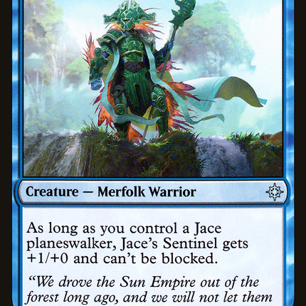 Jace's Sentinel [Ixalan] Foil
