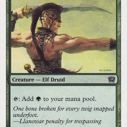 Llanowar Elves [Ninth Edition]