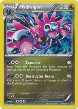 Hydreigon - 98/124 (Cracked Ice Holo) [Deck Exclusives] Holofoil