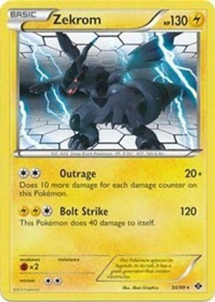 Zekrom - 50/99 (Next Destinies) [Deck Exclusives] Holofoil