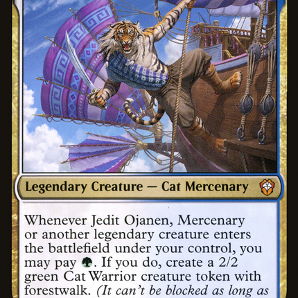 Jedit Ojanen, Mercenary [Dominaria United Commander]