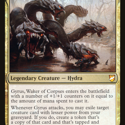 Gyrus, Waker of Corpses [Commander 2018] Foil