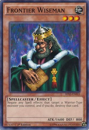 Frontier Wiseman (Common / Short Print) [BP03-EN003] 1st Edition