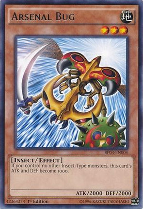 Arsenal Bug (Shatterfoil) [BP03-EN004] Rare