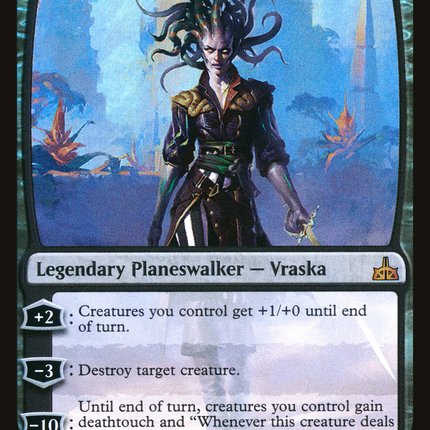 Vraska, Scheming Gorgon [Rivals of Ixalan] Foil