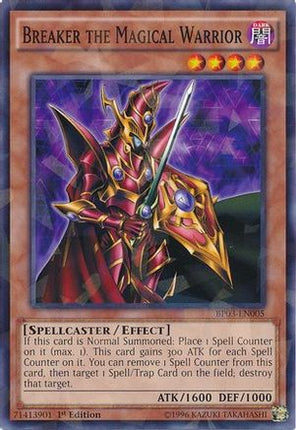 Breaker the Magical Warrior (Shatterfoil) (Shatterfoil Rare) [BP03-EN005] 1st Edition