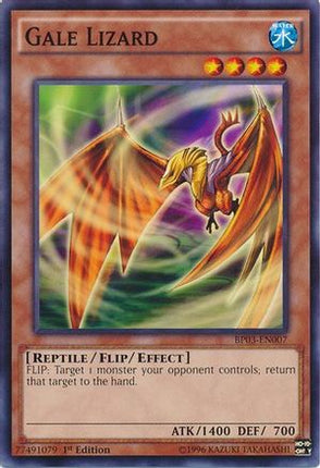 Gale Lizard (Common / Short Print) [BP03-EN007] 1st Edition