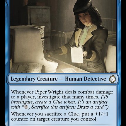 Piper Wright, Publick Reporter [Fallout]