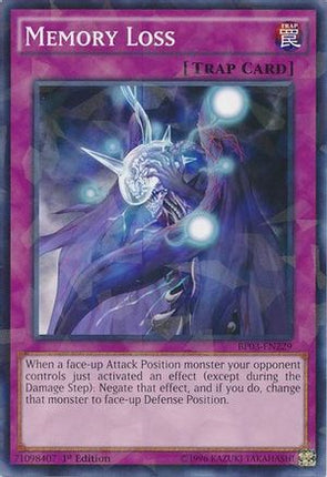 Memory Loss (Shatterfoil) (Shatterfoil Rare) [BP03-EN229] 1st Edition