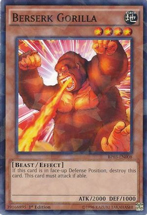 Berserk Gorilla (Shatterfoil) (Shatterfoil Rare) [BP03-EN008] 1st Edition