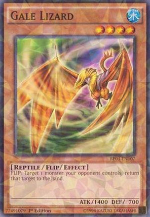 Gale Lizard (Shatterfoil) (Shatterfoil Rare) [BP03-EN007] 1st Edition