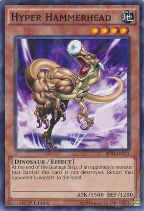 Hyper Hammerhead (Shatterfoil) (Shatterfoil Rare) [BP03-EN012] 1st Edition