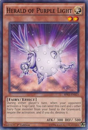 Herald of Purple Light (Common / Short Print) [BP03-EN023] 1st Edition
