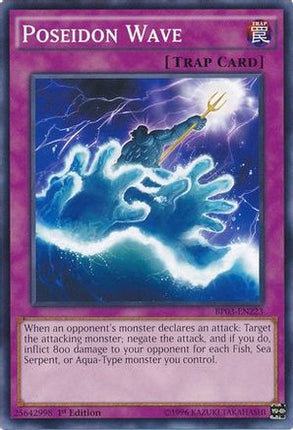 Poseidon Wave (Common / Short Print) [BP03-EN223] 1st Edition