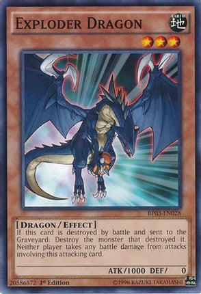 Exploder Dragon (Common / Short Print) [BP03-EN028] 1st Edition