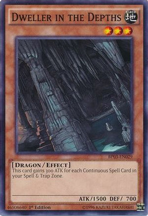 Dweller in the Depths (Common / Short Print) [BP03-EN029] 1st Edition