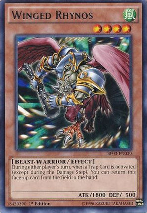 Winged Rhynos (Rare) [BP03-EN030] 1st Edition