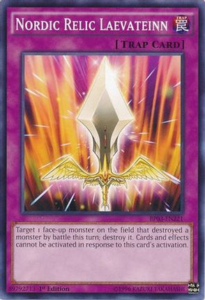 Nordic Relic Laevateinn (Common / Short Print) [BP03-EN221] 1st Edition