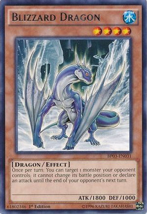 Blizzard Dragon (Rare) [BP03-EN031] 1st Edition