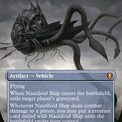 Nautiloid Ship (Borderless) [Commander Legends: Battle for Baldur's Gate]