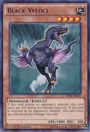 Black Veloci (Rare) [BP03-EN037] 1st Edition