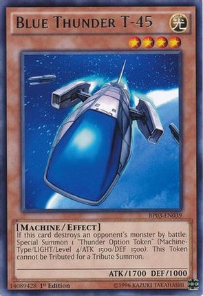 Blue Thunder T-45 (Rare) [BP03-EN039] 1st Edition