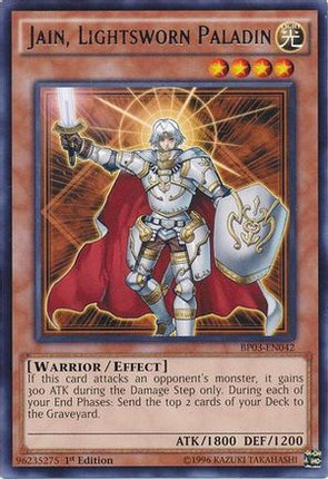 Jain, Lightsworn Paladin (Shatterfoil) [BP03-EN042] Rare