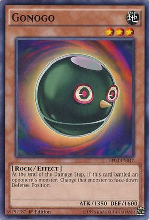 Gonogo (Common / Short Print) [BP03-EN047] 1st Edition