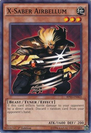 X-Saber Airbellum (Shatterfoil) [BP03-EN063] Common