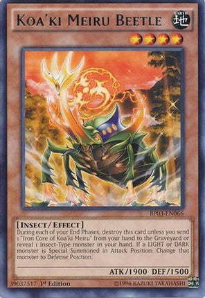 Koa'ki Meiru Beetle (Rare) [BP03-EN066] 1st Edition