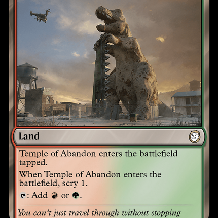 Temple of Abandon [Fallout] Surge Foil