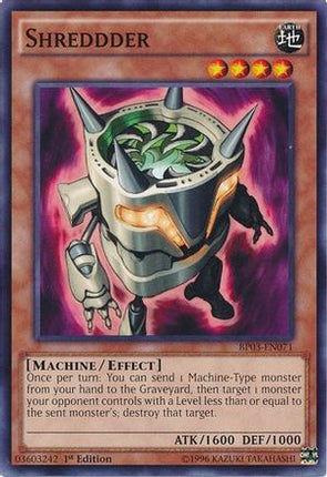 Shreddder (Common / Short Print) [BP03-EN071] 1st Edition