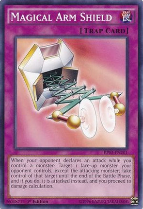 Magical Arm Shield (Common / Short Print) [BP03-EN201] 1st Edition
