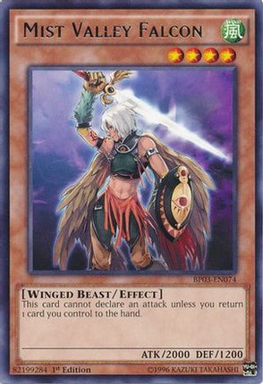 Mist Valley Falcon (Rare) [BP03-EN074] 1st Edition