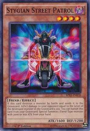 Stygian Street Patrol (Common / Short Print) [BP03-EN078] 1st Edition