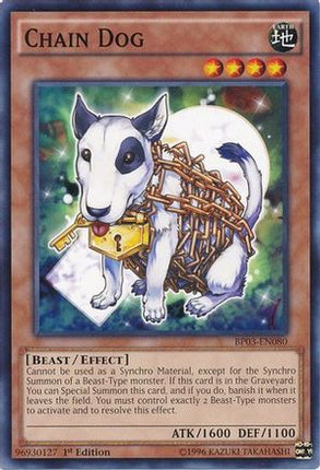 Chain Dog (Common / Short Print) [BP03-EN080] 1st Edition