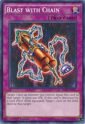 Blast with Chain (Common / Short Print) [BP03-EN194] 1st Edition