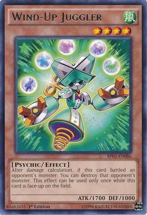 Wind-Up Juggler (Rare) [BP03-EN086] 1st Edition