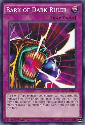 Bark of Dark Ruler (Common / Short Print) [BP03-EN191] 1st Edition